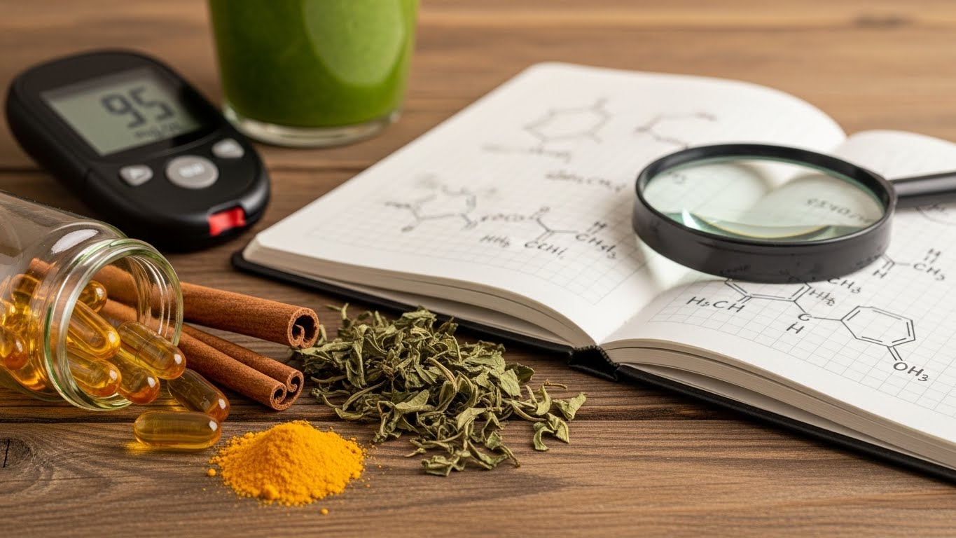 Natural ingredients for blood sugar support